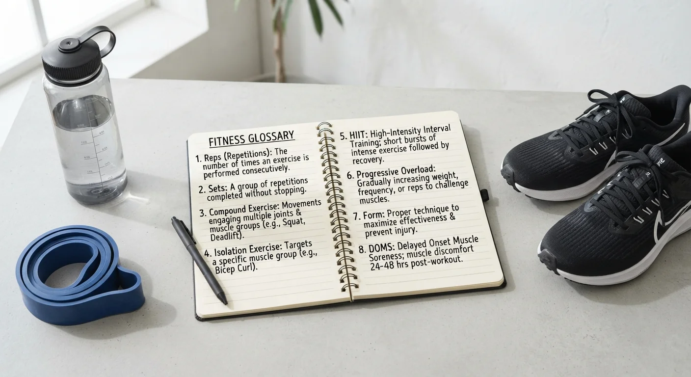 A Plain-English Glossary of Common Fitness Terms