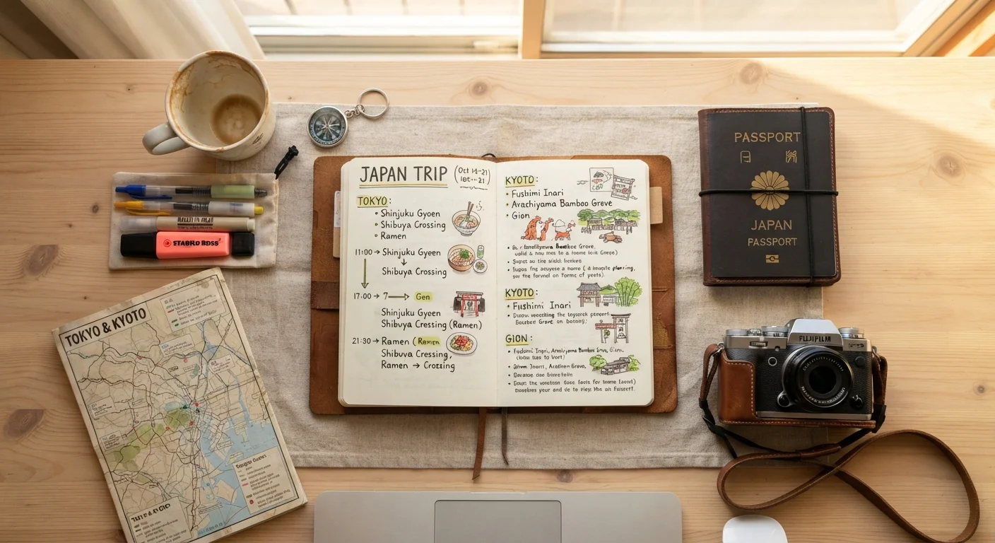 Building a Travel Itinerary That Actually Works