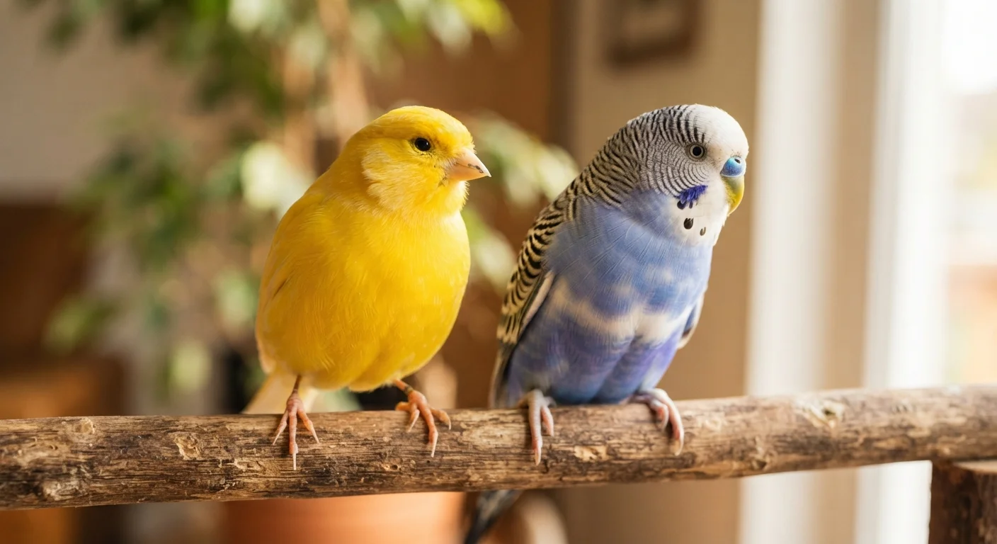 Canary vs Budgerigar: How These Popular Pet Birds Differ Day to Day