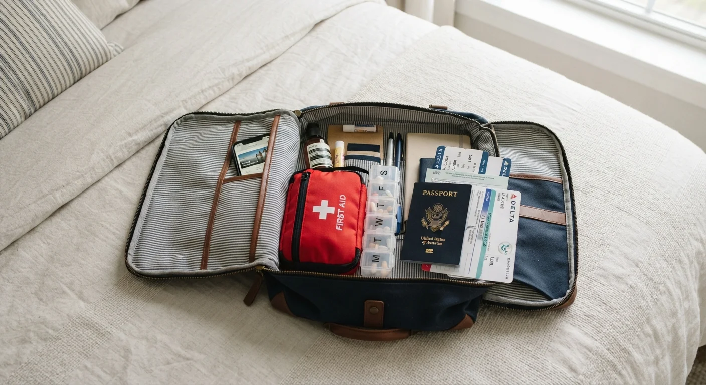 Carry-On vs. Checked Bag for Health Essentials: A Practical Comparison