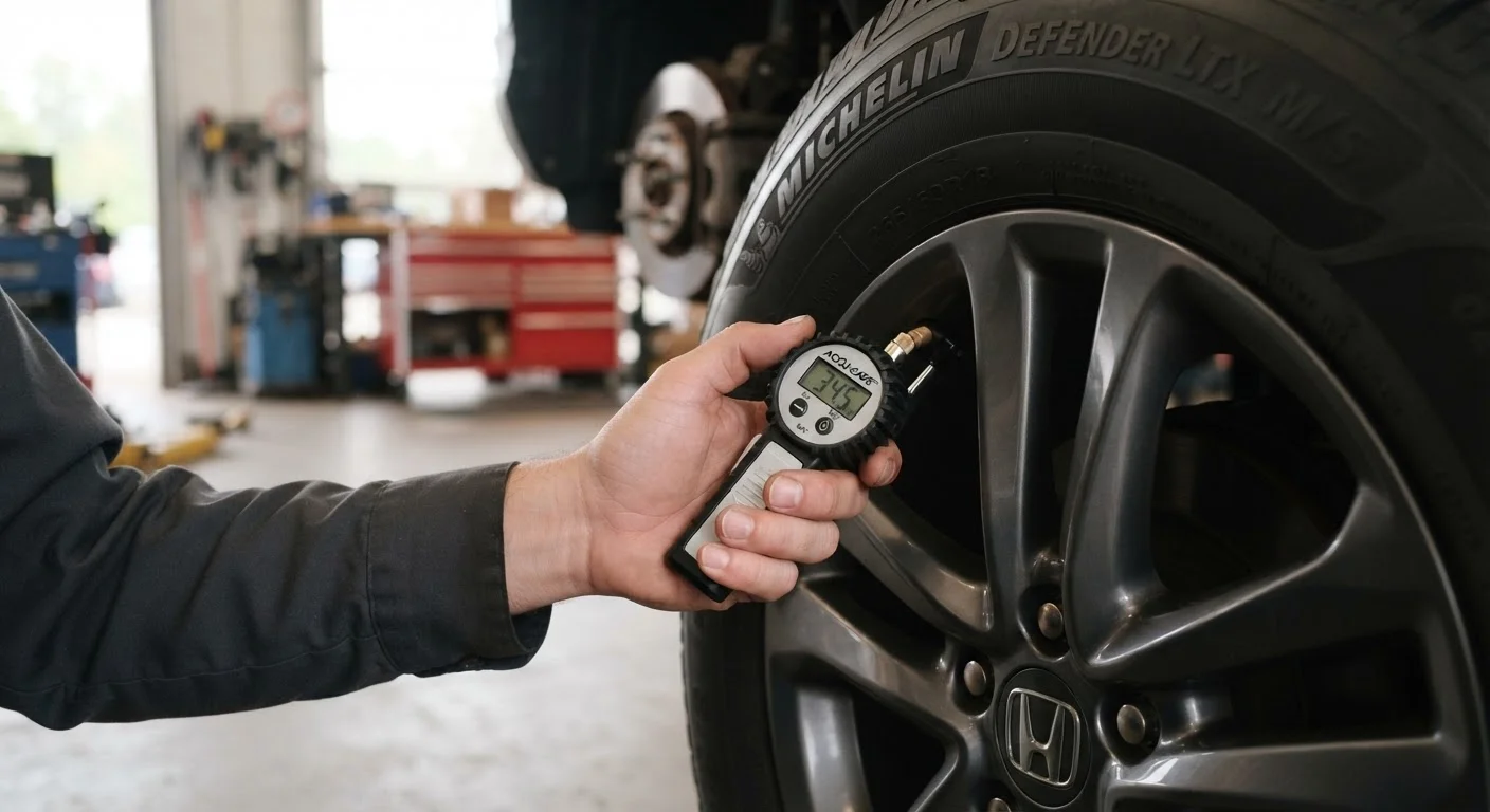 Checking and Correcting Your Tire Pressure the Right Way
