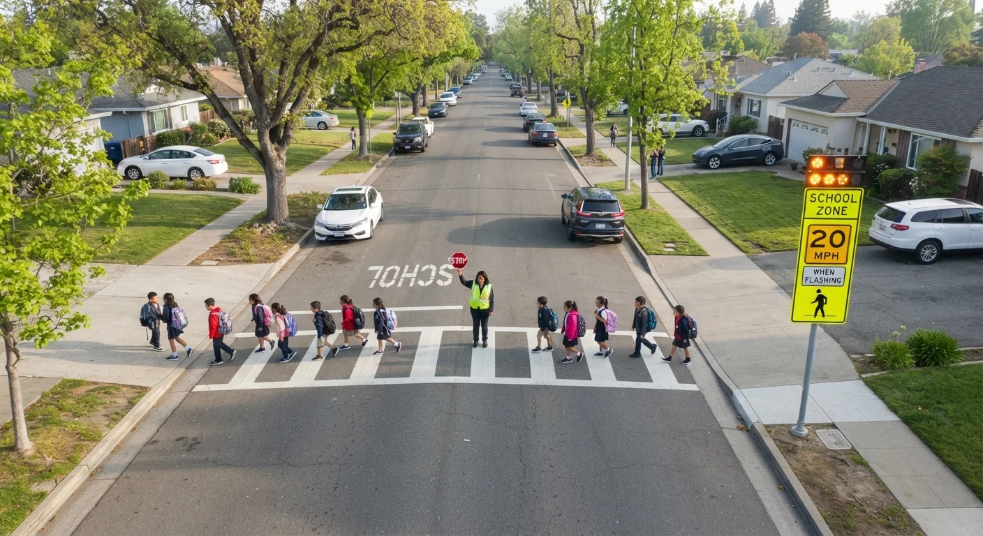 Driving in a School Zone: Rules, Fines, and Common Oversights