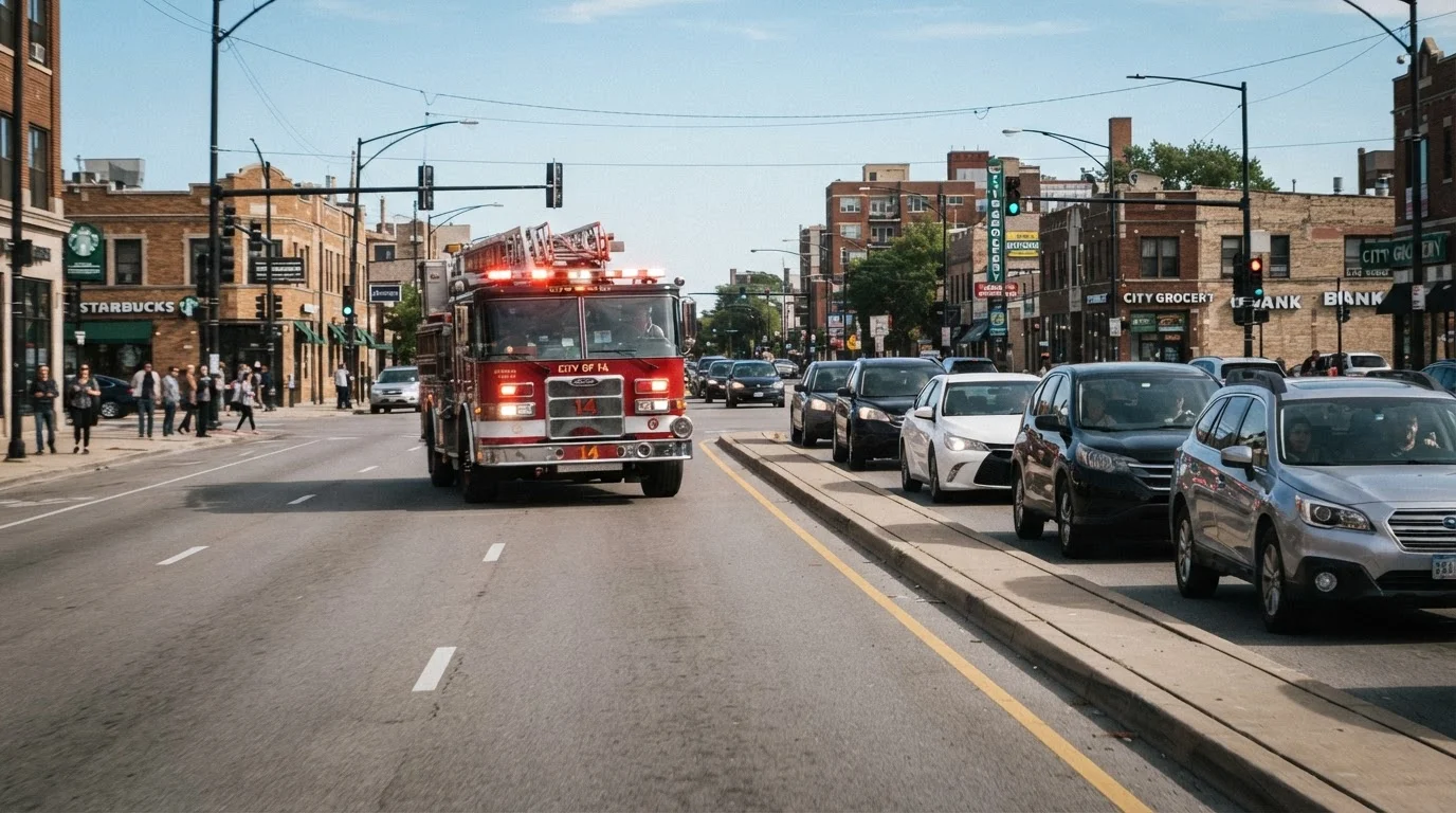 Emergency Vehicle Approaching: Exactly What the Law Requires You to Do
