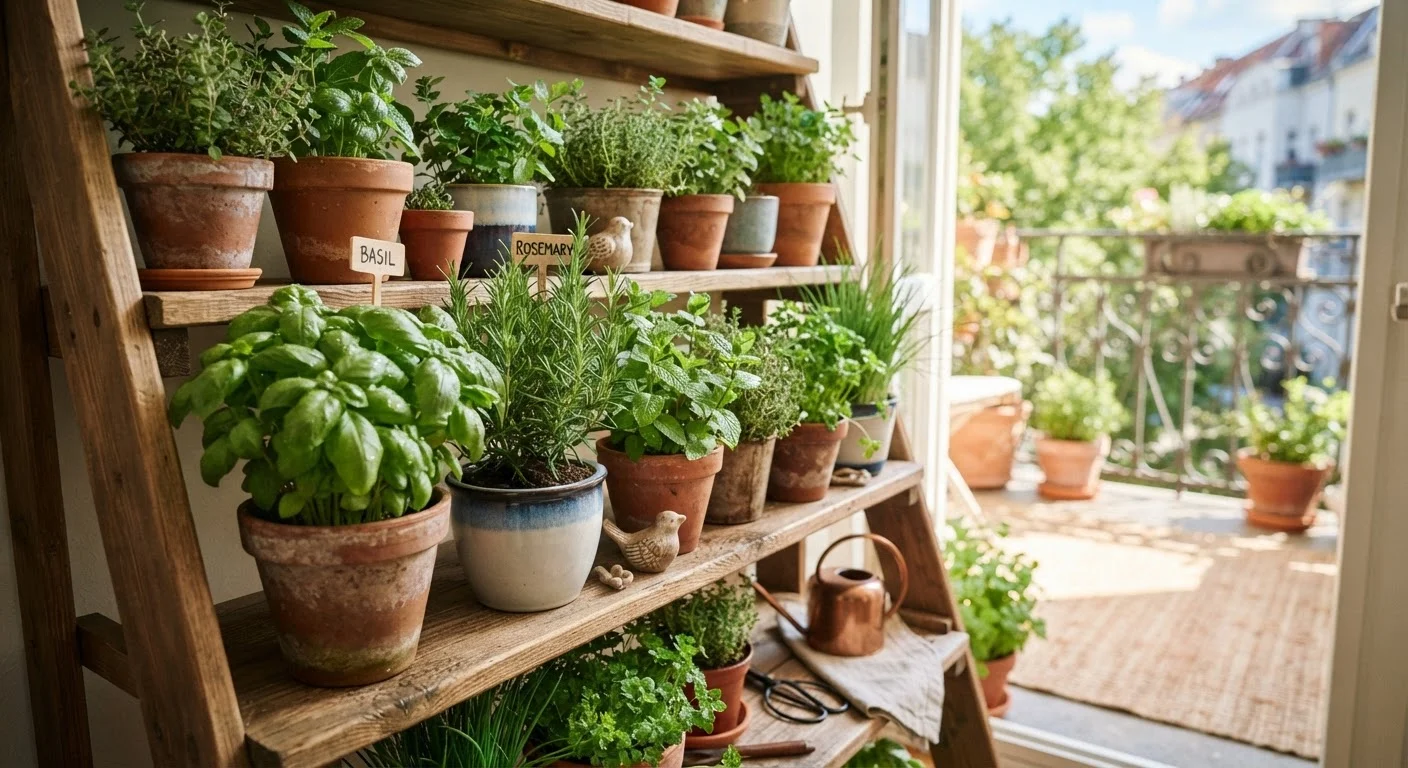 Growing Herbs in Small Spaces