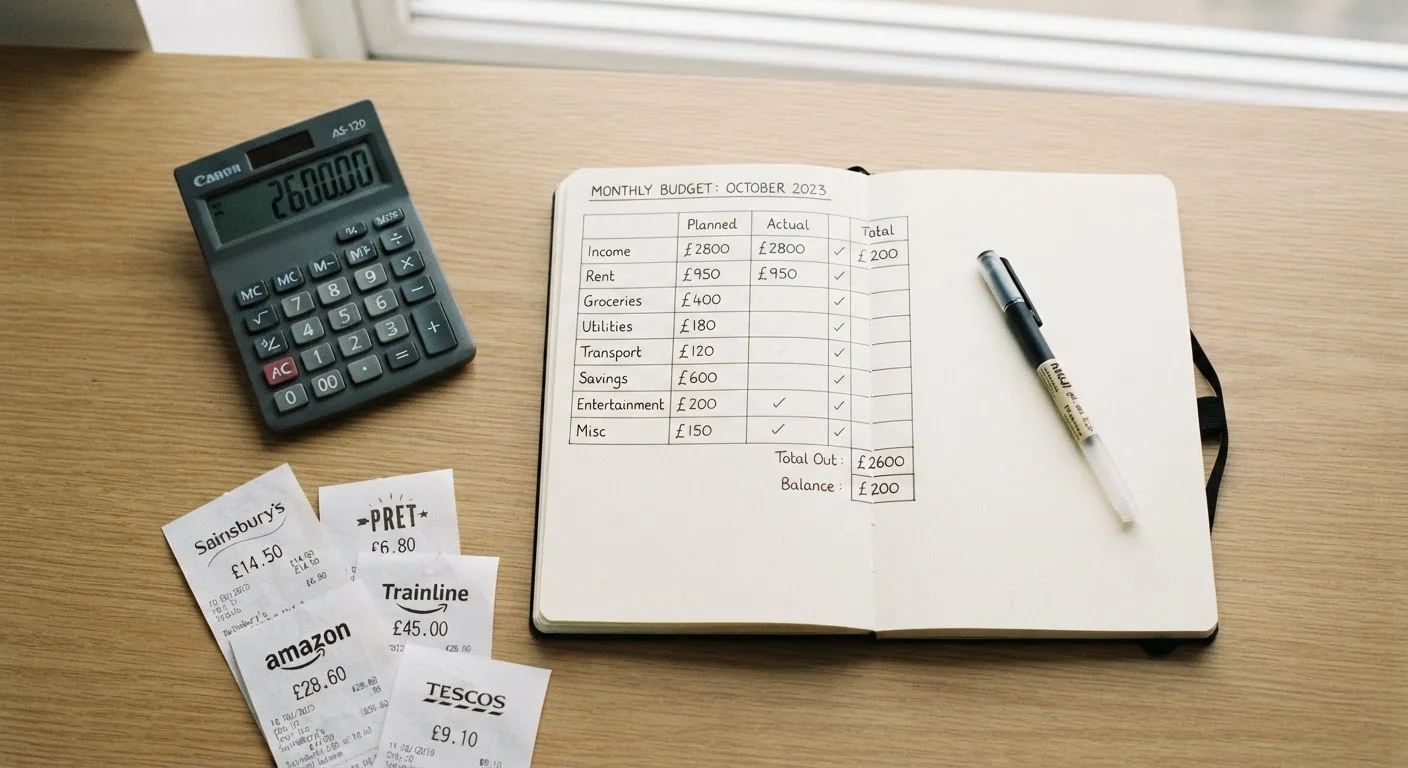 Monthly Budget Setup Checklist