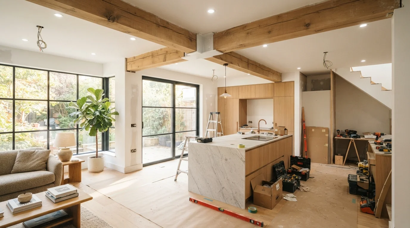 Open-Plan Living: What Happens When You Remove a Wall