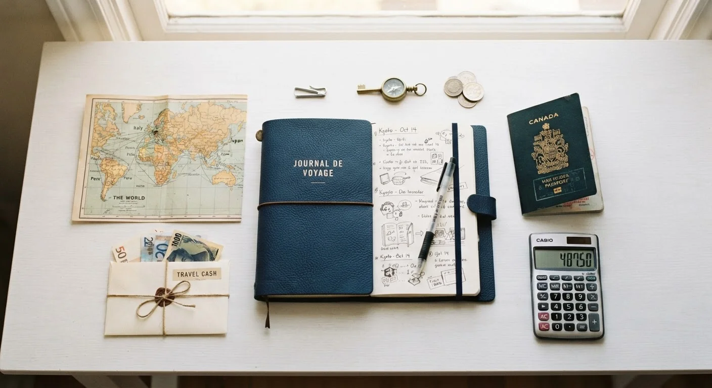 Planning a Trip Around a Fixed Budget: A Framework for Every Stage