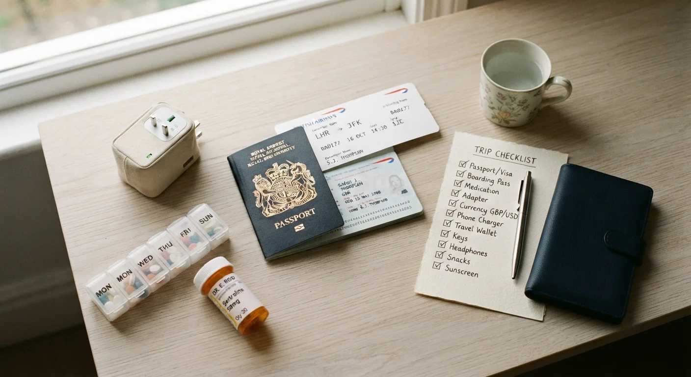 Pre-Departure Checklist: What to Confirm in the Week Before You Leave