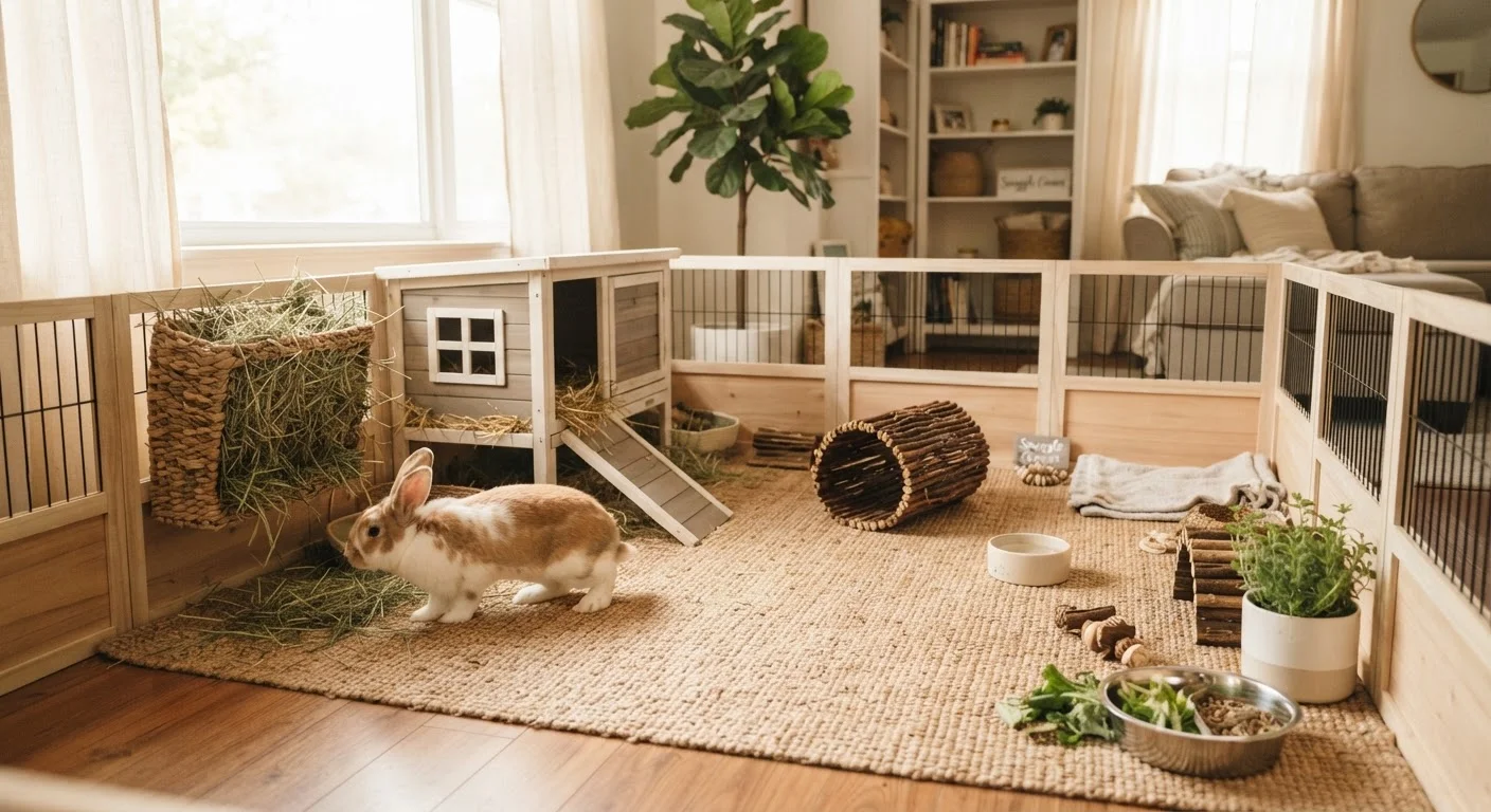 Rabbit Housing: What Your Bunny Actually Needs to Thrive