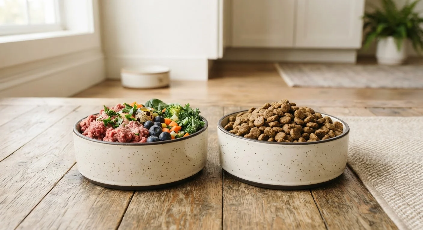 Raw Food vs. Kibble: Understanding the Real Differences