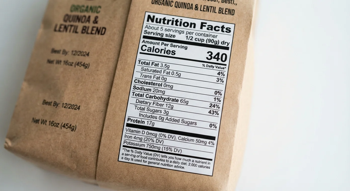 Reading a Nutrition Label Without Getting Lost