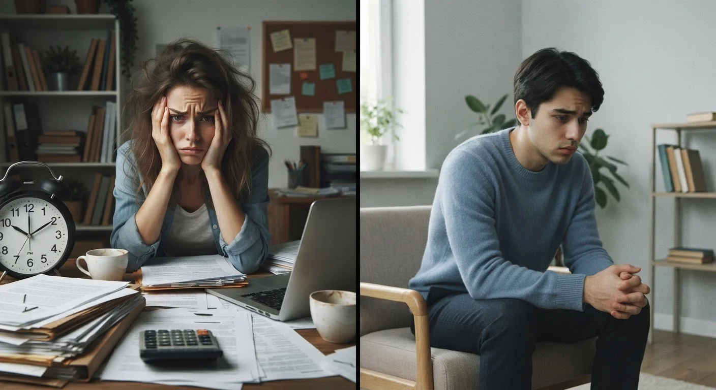 The Difference Between Stress and Anxiety