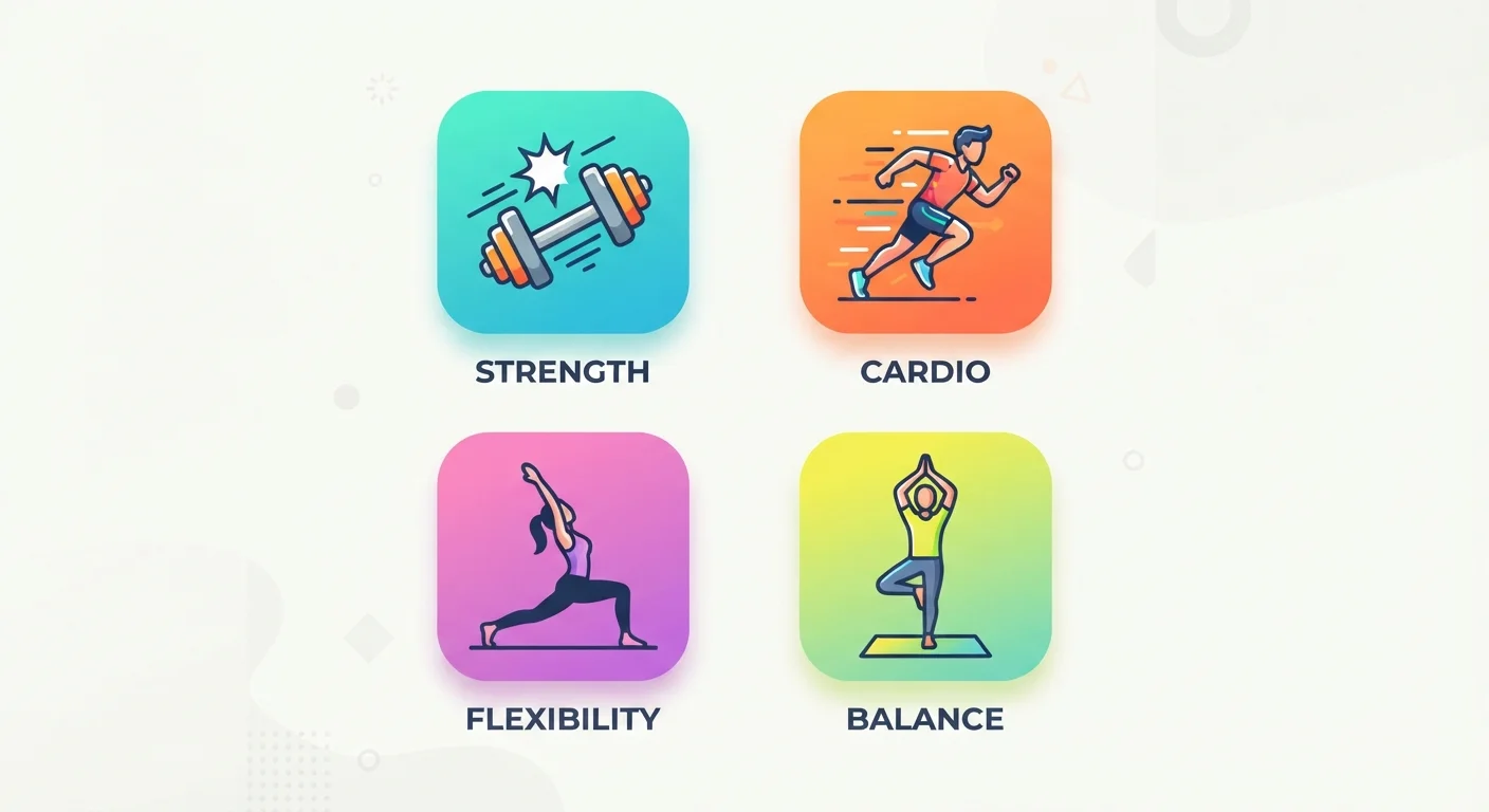 The Four Dimensions of Physical Fitness, Explained