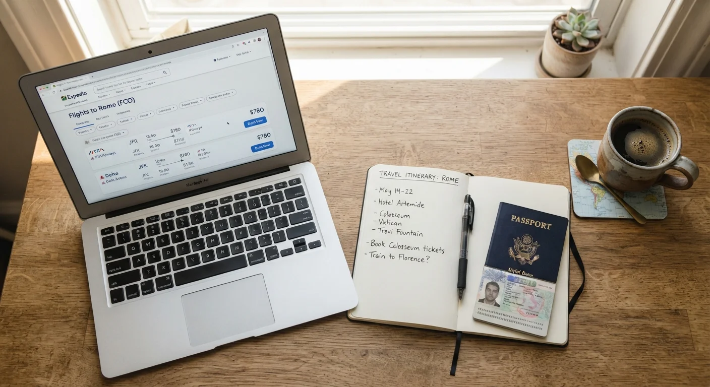 The Logic Behind Booking Flights Before Accommodation