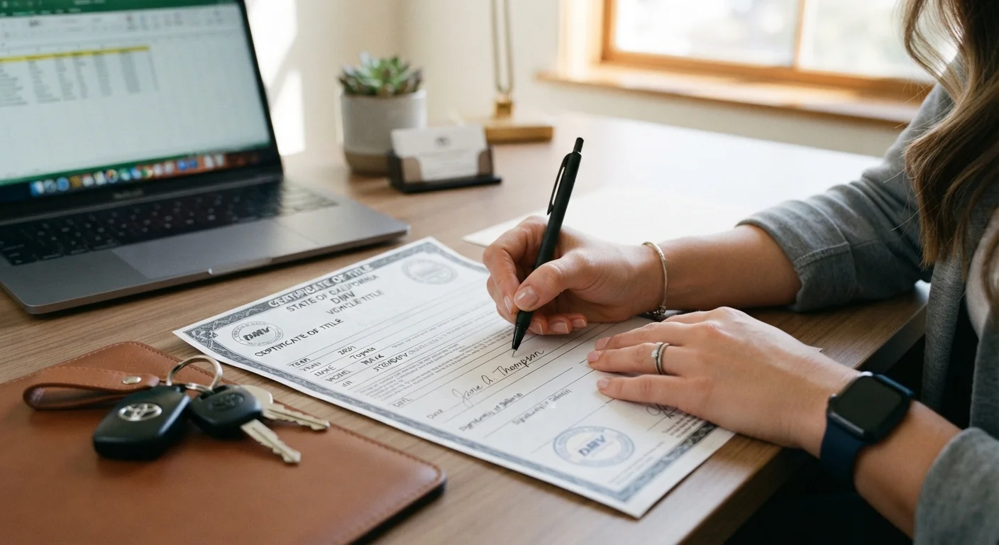 Transferring a Vehicle Title: A Step-by-Step Walkthrough