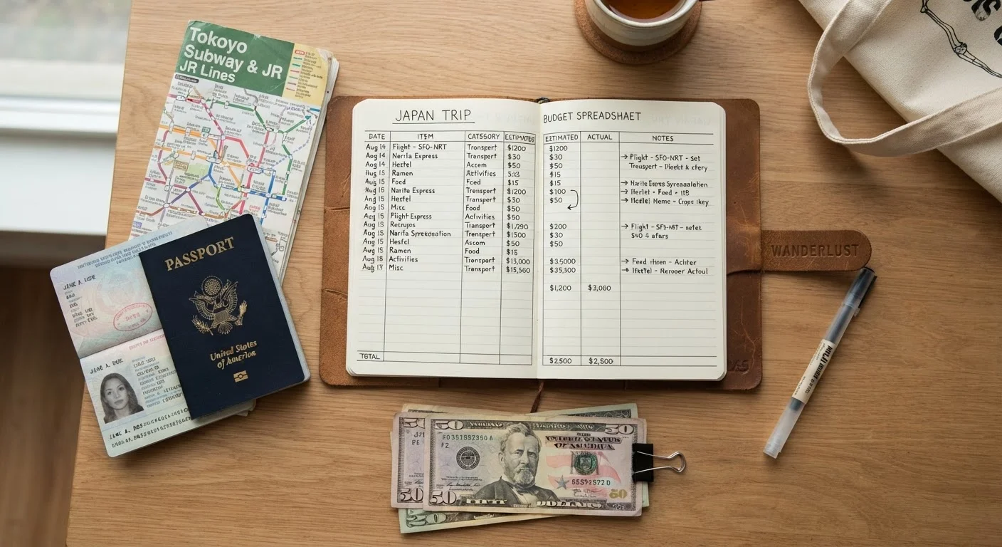 Travel Budgeting from Scratch: Where Your Money Actually Goes