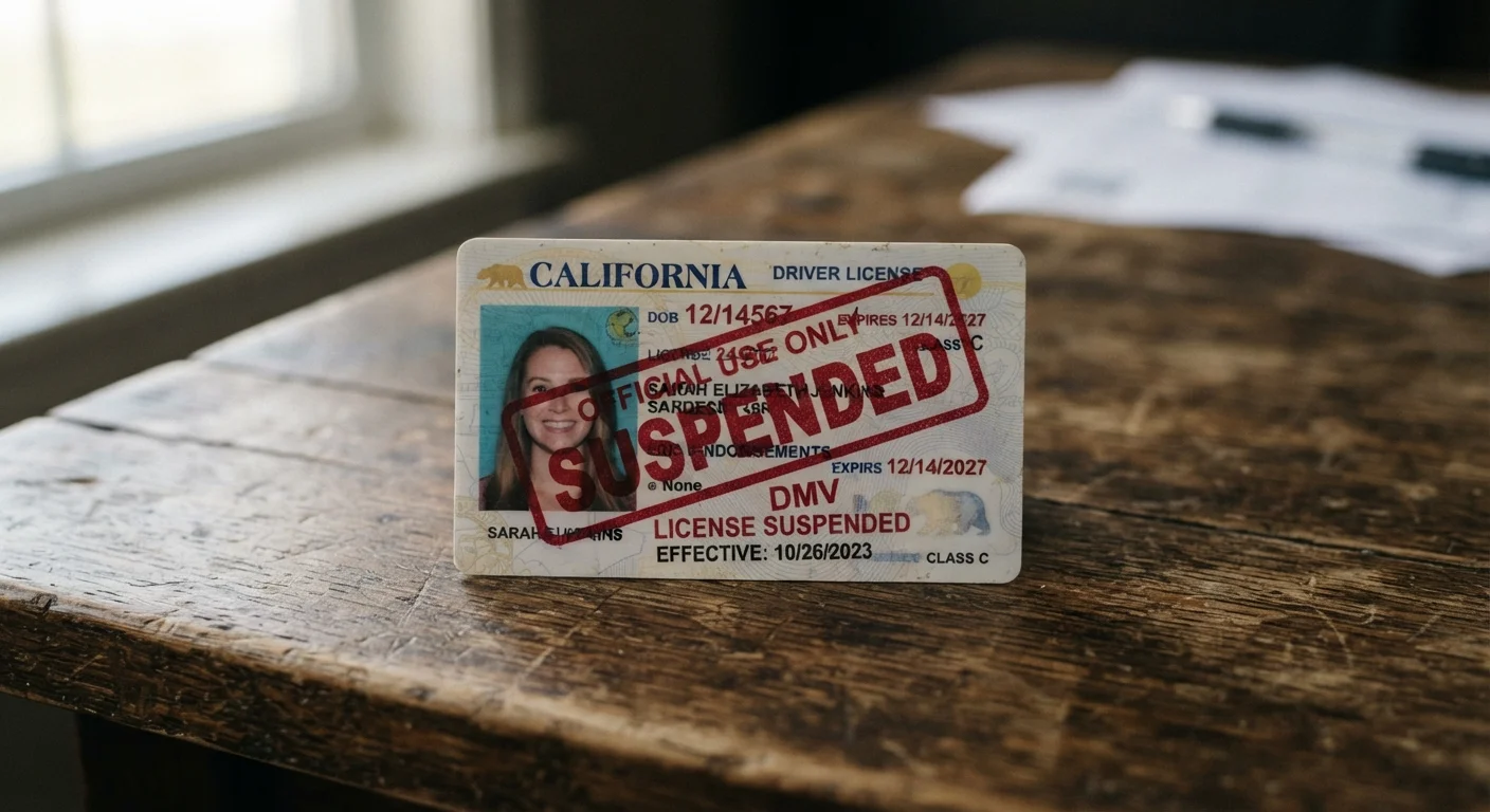 What a Suspended License Actually Means — and What It Doesn't