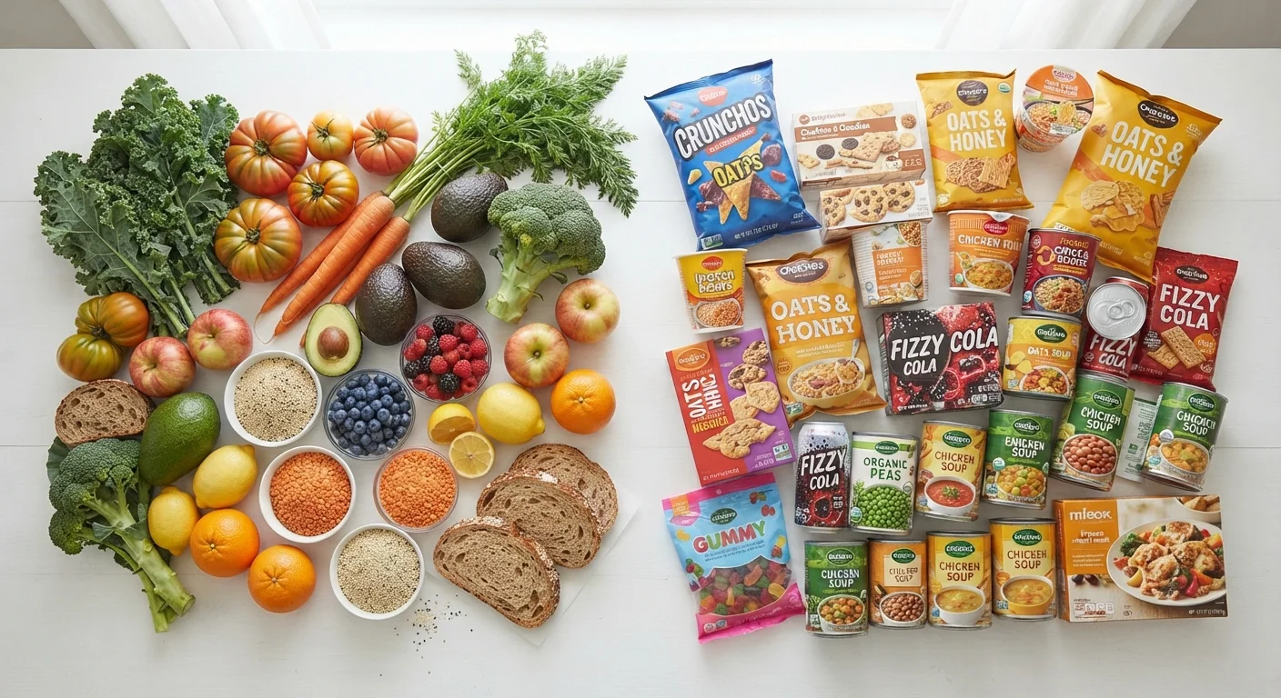 Whole Foods vs Processed Foods: What the Difference Really Means