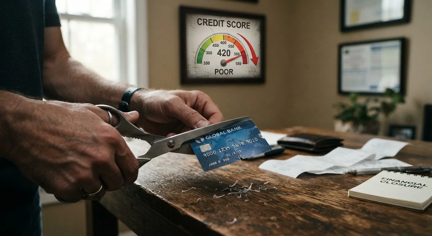 Why Closing a Credit Card Can Hurt Your Score