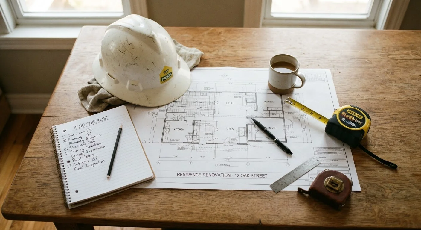 Your Pre-Renovation Checklist: Before Work Begins